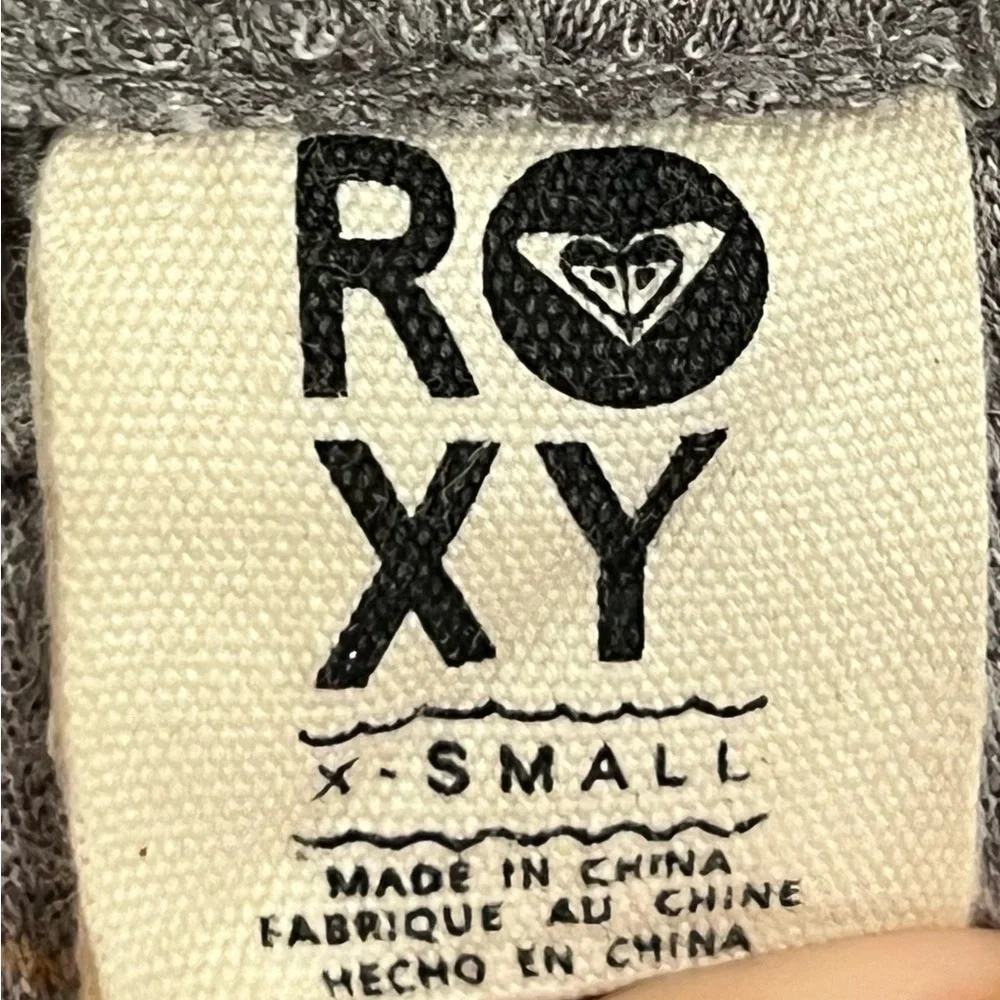 Women’s Roxy Gray SEA LA VIE Hoodie - Picture 7 of 7